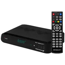 Receptor Fta Globalsat GS-240 Pro Max s com Wi-Fi - Preto