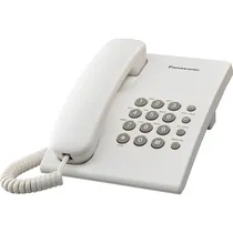 Telefone Panasonic KX-TS500 com Fio - Branco