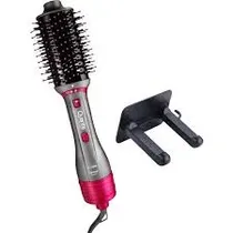 Quanta Cepillo Secador QTES6001N 3T/1300W/Soport Bivolt Gris/Rosa