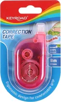Fita Corretiva Keyroad Correction Tape - KR971827 (Vermelho)