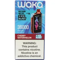 Waka Vaper Desechable Blast 36000PUFFS Cherry Watermelon
