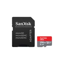 Cartao Mem -Micro SD SANDISK-256GB-150MBS-Ultra SDSQUAC-GN6MA