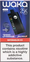 Vape Descartável Waka KA25 Strawmelon Ice 25000 Puffs