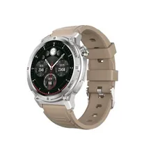Relogio Smartwatch FTX FTXR20-Svbe 57MM Plata/Beige