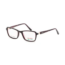 Armação para Óculos de Grau Visard OA8057 C1 Tam. 53-18-140MM - Vermelho/Preto
