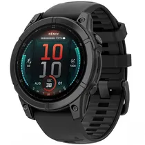 Relógio Garmin Fenix e 010-03025-03 47 MM com GPS/Wi-Fi - Cinza/Preto