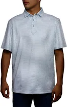 Camisa Polo Stitch 231SA0101 - Branco / Azul