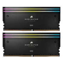 Memoria Ram Corsair Dominator Titanium RGB 48GB (2X24GB) DDR5 7800MHZ - CMP48GX5M2X7800C38