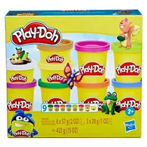 Hasbro Plastilinas Play- Doh Colorful Compound Garden Plastico 2+ Años Multicolor