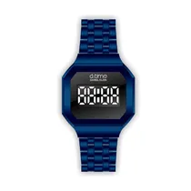 Relógio Digital Feminino Daniel Klein D:Time DK.1.12464-4 - Azul