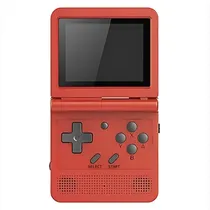 Console Portatil Powkiddy Flip 16GB Tela 2.8" - Vermelho  Console Por...