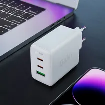 Carregador Acefast A41 65W USB-A + USB-C X2 White