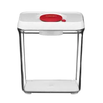 Pote para Alimentos Cuisinart REC64R Retangular Borda Vermelha 1.9L