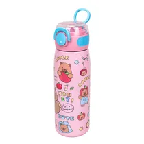 Garrafa Térmica Infantil Capibara 600 ML Rosa
