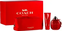 Kit Perfume Coach Love Edp 90ML + Body Lotion 100ML + Pouch - Feminino
