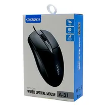 Mouse Sate A-31 Optico USB Preto Mouse Sate A-31 Optico USB Preto