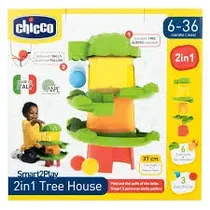 Chicco Juguetes Casita Del Arbol 2EN1 Detalles En El Producto 21 X 13 X 15 CM. Multicolor