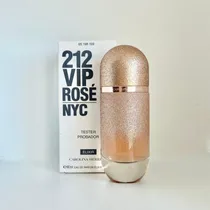 Tester Carolina Herrera 212 Vip Rose Elixir Edp 80ML Fem