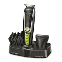 Máquina de Cortar Cabelo Mondial Super Groom BG-04 - 6W - Bivolt - Preto