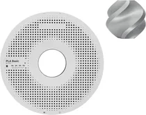 Filamento para Impressora 3D Pla Basic Bambu Lab 1.75MM 1KG - Silver