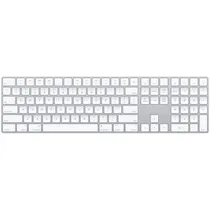 Apple Magic Keyboard MQ052LL/A com Teclado Numêrico - Silver (US)