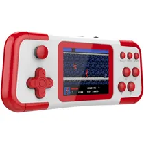 Console Portátil Game Box A12 de 3" com 666 Jogos - Vermelho/Branco (Espanhol/Inglês)