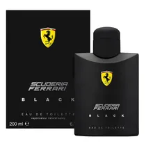 Perfume Ferrari Scuderia Black - Eau de Toilette - Masculino - 200ML