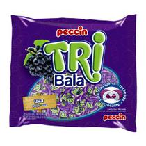 Bala Mastigavel Peccin Tribala Uva 600G