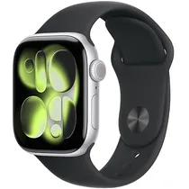 Apple Watch Series 11 42 MM/s/M MEW34LW A3331 GPS - Silver Aluminum/Black Sport
