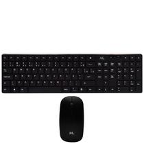 Teclado + Mouse Mtek KM5197B Wireless / Portugues - Preto