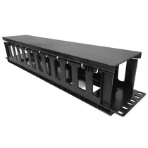 Organizador de Cabos para Rack de 12 Vias - 1U-2U JZ-6010