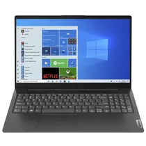 Notebook Lenovo V15 G2 Ijl Intel Celeron N4500 Tela Full HD 15.6" / 4GB de Ram / 256GB SSD - Preto (82QY00PHAK) (Ingles)