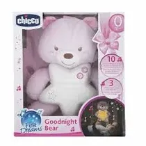 Chicco Juguetes Osito Buenas Noches Rosa 0M+ Rosa