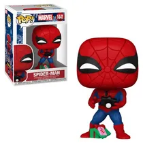 Funko Pop Marvel Holiday Spider-Man W/Open Gift 1441