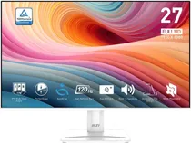 Monitor MSI 27" Pro MP275W E2 Full HD 1MS/120HZ HDMI/VGA/DP Branco