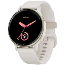 Smartwatch Garmin Vívoactive 5 010-02862-11 com 5 Atm / 42MM / Wi-Fi / 4GB - Ivory White