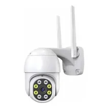Camera de Segurança Smart Wifi BS-XMS9 / 3.6MM / 360° / Wifi / Microfone / Alarma / Detecção Humana / Visao Noturna / App Icsee - Branco