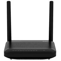 Terminal de Rede Óptica Fiberhome Gpon Onu Apc HG6145F3 AX3000 Wi-Fi 6 Dual Band - Preto