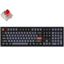 Teclado Gamer Mecânico Keychron K10 Pro RGB Sem Fio Switch Red - Preto (Inglês)