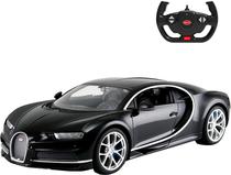 Bugatti Chiron Escala 1/14 R/C - Rastar 75700 - Preto