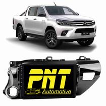 Central Multimidia PNT - Toyota Hilux(2016-23) 9" And 13 2GB/64GB Quadcore Carplay+And Auto Sem TV