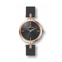 Relogio Analogico Feminino Daniel Klein DK11914-3 - Rosa Ouro e Preto