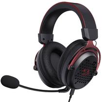 Headset Gaming Redragon Diomedes H386 7.1 com USB-C/ 3.5 MM para PC/ PS4/ Xbox One e Nintendo Switch - Preto/ Vermelho