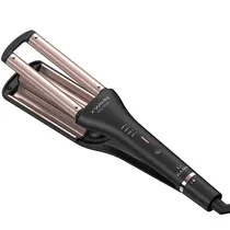 Modelador de Cabelo Gama X-Waves Keration 220 °C Bivolt - Preto/Rosa