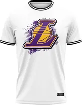 Camiseta Kids Nba Lakers NBAJS7242WH2 - Masculina