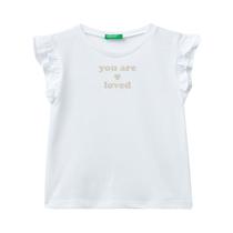 Blusa Infantil Benetton 3F4JG10DM 101