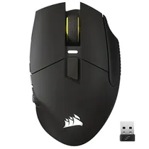 Mouse Gamer Corsair Scimitar Elite Se Mmo Wireless - Preto / Amarelo (CH-9314415-WW)