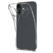 Spigen Capa iPhone 16 Flex Crystal Clear ACS08222