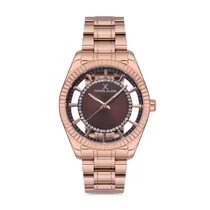 Relógio Analógico Feminino Daniel Klein Premium DK.1.12547-6 - Rosa Ouro