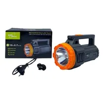 Lanterna Ecopower EP-2616 10W+2.7W - Preto